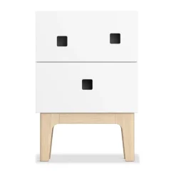 Zweed Bedside Tables*Peep S1 bedside table, , pigmented oak White