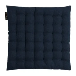 Linum Seat Cushions & Pads*Pepper seat cushion 40x40 cm, Dark navy Blue