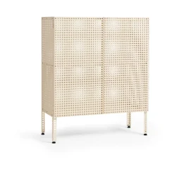HAY Display & Glass Cabinets*Perforated Cabinet cabinet medium, Eggshell White
