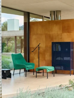 HAY Display & Glass Cabinets*Perforated Cabinet cabinet large, Steel Blue