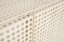 HAY Display & Glass Cabinets*Perforated Cabinet cabinet large, Eggshell White