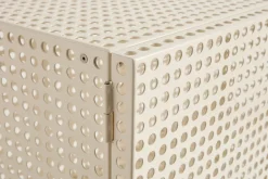 HAY Display & Glass Cabinets*Perforated Cabinet cabinet large, Eggshell White