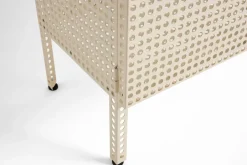 HAY Display & Glass Cabinets*Perforated Cabinet cabinet large, Eggshell White