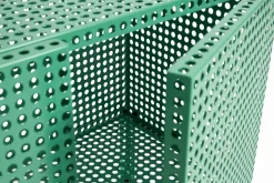 HAY Display & Glass Cabinets*Perforated Cabinet skåp small, Soft jade Green