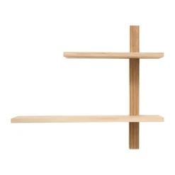 Andersen Furniture Shelves & Shelving Systems*Phase wall shelf, Oak, 68x18x55 cm Beige