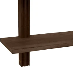 Andersen Furniture Shelves & Shelving Systems*Phase wall shelf, Smoked Oiled Oak, 68x18x55 cm Brown