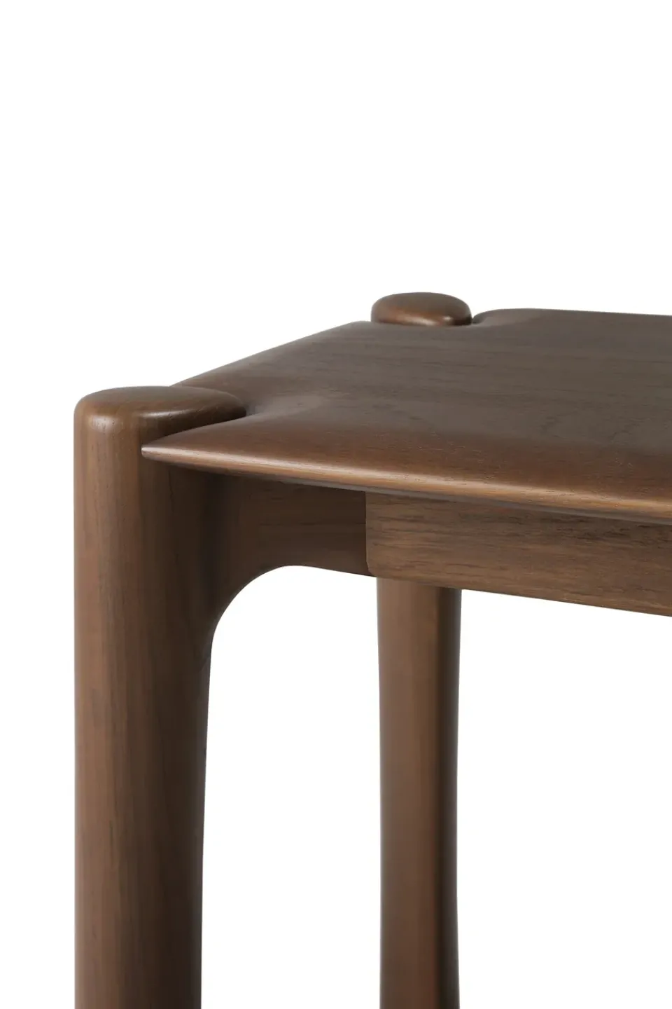 Ethnicraft Benches*PI bench 126x35 cm, Lacquered teak Brown