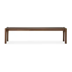 Ethnicraft Benches*PI bench 186x35 cm, Lacquered teak Brown