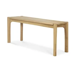 Ethnicraft Benches*PI bench 126x35 cm, Oak Brown