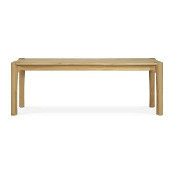 Ethnicraft Benches*PI bench 126x35 cm, Oak Brown