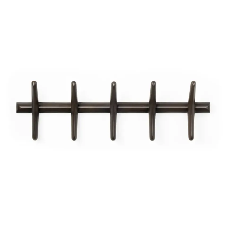 Ethnicraft Clothes Racks, Coat Stands & Hangers*PI clothes hanger 70 cm, Dark stained mahogany Brown