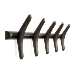 Ethnicraft Clothes Racks, Coat Stands & Hangers*PI clothes hanger 70 cm, Dark stained mahogany Brown