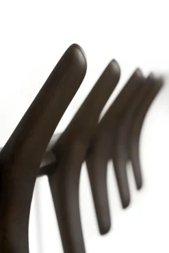 Ethnicraft Clothes Racks, Coat Stands & Hangers*PI clothes hanger 70 cm, Dark stained mahogany Brown