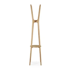 Ethnicraft Clothes Racks, Coat Stands & Hangers*PI coat rack, Oak, 184 cm Beige