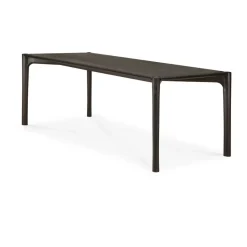 Ethnicraft Dining Tables*PI Dining table, Dark teak, 220x95 cm Brown