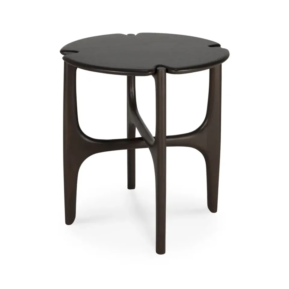 Ethnicraft Side Tables*PI side table, Mahogany dark Brown