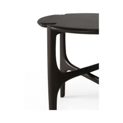 Ethnicraft Side Tables*PI side table, Mahogany dark Brown