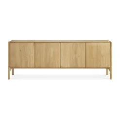 Ethnicraft Dressers & Sideboards*PI Sideboard, Oak, 4 doors Brown