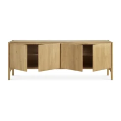 Ethnicraft Dressers & Sideboards*PI Sideboard, Oak, 4 doors Brown
