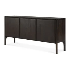 Ethnicraft Dressers & Sideboards*PI Sideboard, Teak dark , 3 doors Brown