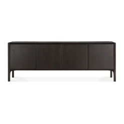 Ethnicraft Dressers & Sideboards*PI Sideboard, Teak dark , 4 doors Brown