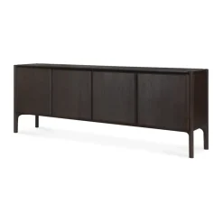 Ethnicraft Dressers & Sideboards*PI Sideboard, Teak dark , 4 doors Brown