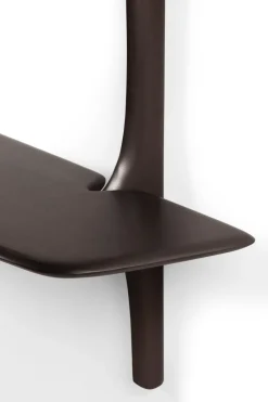 Ethnicraft Desks*PI wall-mounted desk, Dark mahogany, 140x48 cm Brown