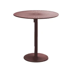 SMD Design Table For Outdoor Use*Piazza I table, Bordeaux Red