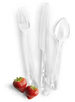 Sagaform Garden Details & Accessories*Picnic Juni cutlery set 12 pieces, Transparent