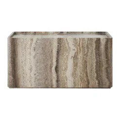 GUBI Side Tables*Pietra side table 30x80x40 cm, Lively sepia Brown
