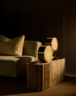 GUBI Side Tables*Pietra side table 30x80x40 cm, Lively sepia Brown