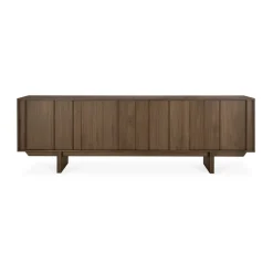 Ethnicraft Dressers & Sideboards*Pillar sideboard, Wild teak, 220 cm Brown