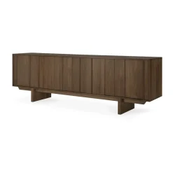 Ethnicraft Dressers & Sideboards*Pillar sideboard, Wild teak, 220 cm Brown
