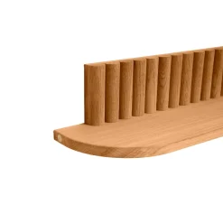 Andersen Furniture Shelves & Shelving Systems*Pillar wall shelf, Oiled Natural Oak, 78x15x12 cm Beige