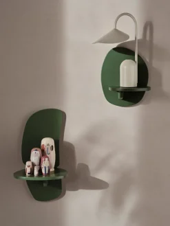 Ferm Living Shelves & Shelving Systems*Pilu wall shelf 40 cm, Verdant Green