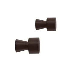 OYOY Clothes Hooks & Hangers*Pin hook 2-pack, Brown