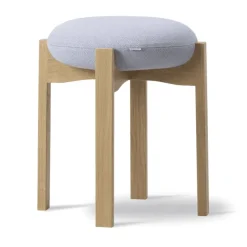 Fredericia Furniture Stools*Pioneer low stool, Vidar 723-lacquered oak Blue