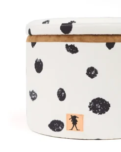 Kid's Concept Children's Chairs|Children's Chairs*Pippi pouf with storage Ø40x30.5 cm, Multi