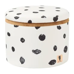 Kid's Concept Children's Chairs|Children's Chairs*Pippi pouf with storage Ø40x30.5 cm, Multi