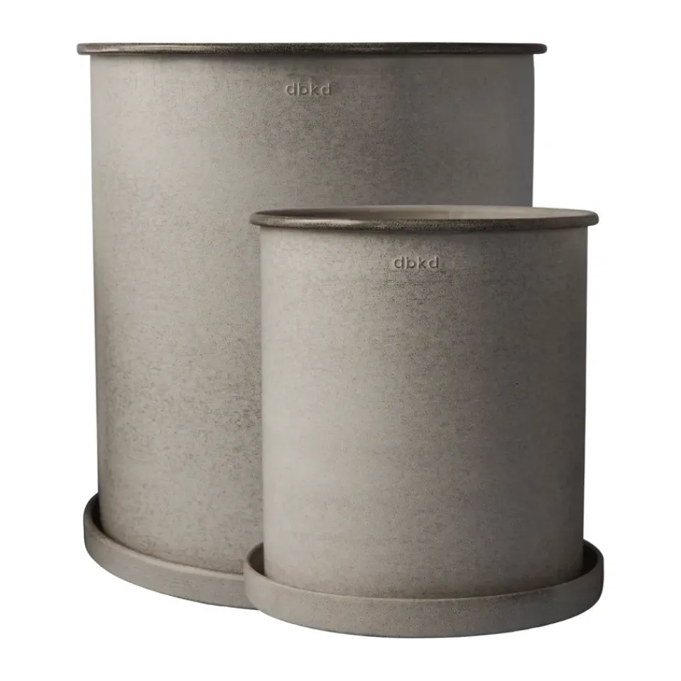 DBKD Garden Details & Accessories*Plant pot flower pot large 2-pack, Beige