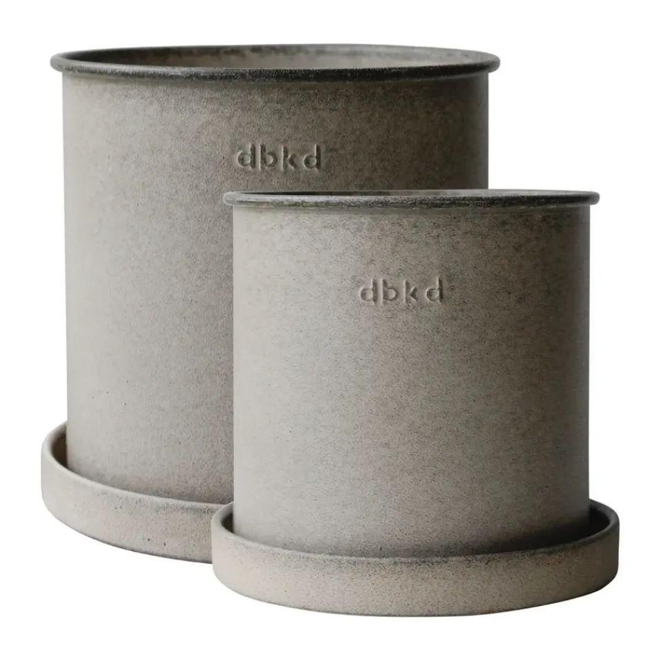 DBKD Garden Details & Accessories*Plant pot small 2-pack, Beige