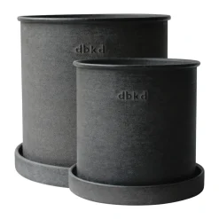 DBKD Garden Details & Accessories*Plant pot small 2-pack, Black