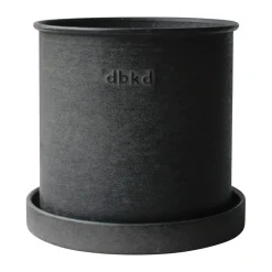 DBKD Garden Details & Accessories*Plant pot small 2-pack, Black