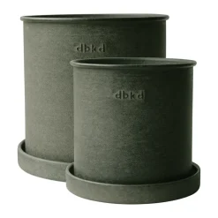 DBKD Garden Details & Accessories*Plant pot small 2-pack, Green