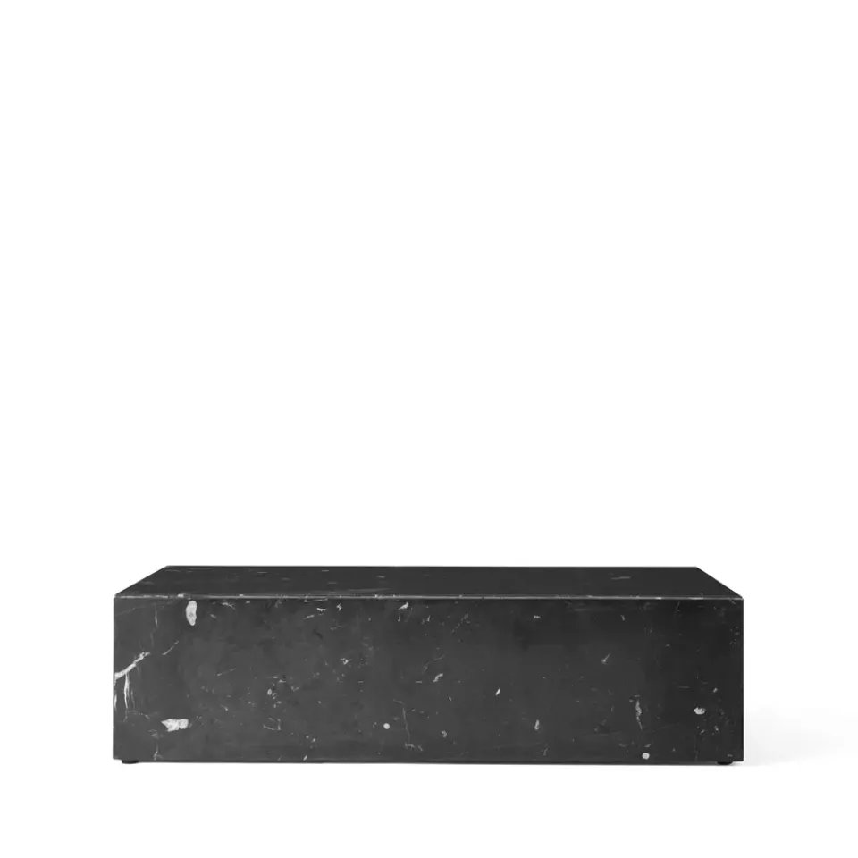 Audo Copenhagen Coffee Tables*Plinth coffee table, , low Black
