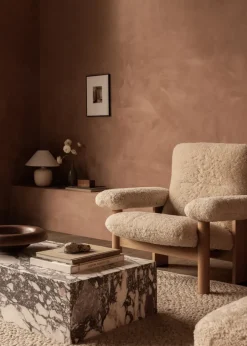 Audo Copenhagen Coffee Tables*Plinth coffee table, , rose, low Multi
