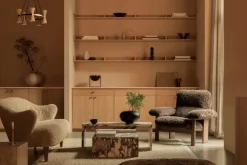 Audo Copenhagen Coffee Tables*Plinth coffee table, , rose, low Multi