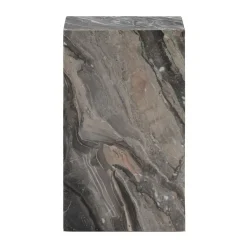 Audo Copenhagen Side Tables*Plinth tall sidetable 30x30x51 cm, galaxy Grey