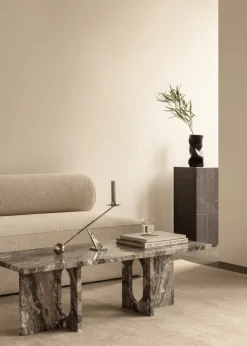 Audo Copenhagen Side Tables*Plinth tall sidetable 30x30x51 cm, galaxy Grey