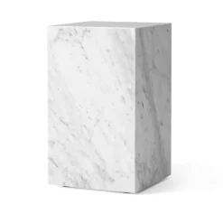 Audo Copenhagen Side Tables*Plinth tall sidetable 30x30x51 cm, White